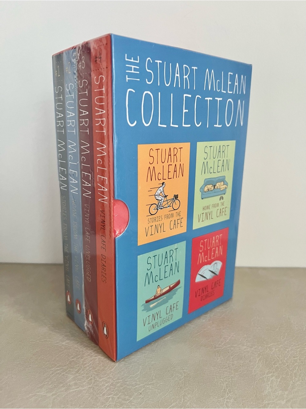 The Stuart McLean Collection Box Set Vinyl Cafe (4-Book Set) SEALED